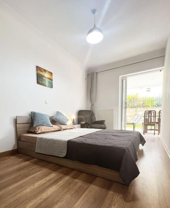 Eva'S Villas 2室温馨庭院拥有私家停车位 Glyka Nera Extérieur photo